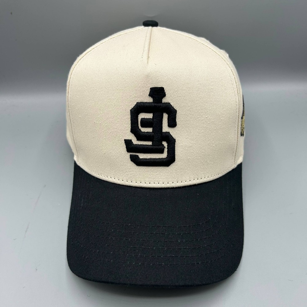 San Francisco Giants ATGLA Hat Men White Black Reference Snap Back Cap